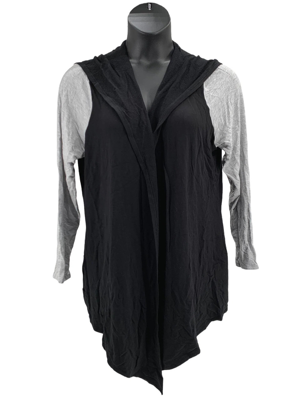 All Worthy Hunter McGrady Color-Blocked Cardigan Black - Regular